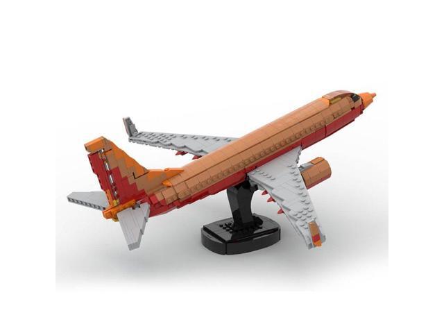 ZITIANYOUBUILD Custom MOC-126519 1/80 737 Desert Gold Large Jetliner Model (1047 Parts)