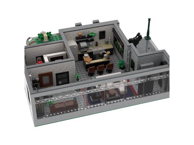 ZITIANYOUBUILD Custom MOC-89138 Suites Part 1 Modification of Set 10291 Apartment 1680PCS