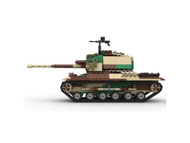 ZITIANYOUBUILD Custom MOC-57728 1/30 Type 3 Chi-Nu Japanese Medium Tank 551 Parts Toys Gift