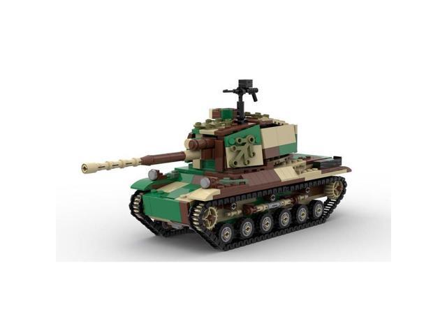 ZITIANYOUBUILD Custom MOC-57728 1/30 Type 3 Chi-Nu Japanese Medium Tank 551 Parts Toys Gift