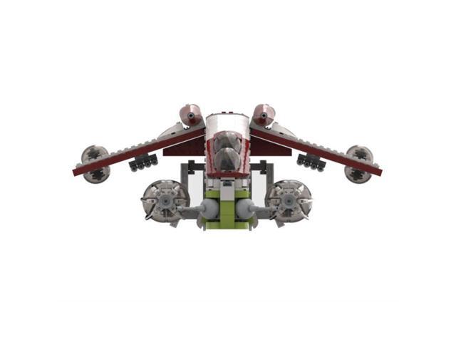 ZITIANYOUBUILD Custom MOC-103992 Tech Low-altitude Assault Transport Vehicle Model (1380 Parts)