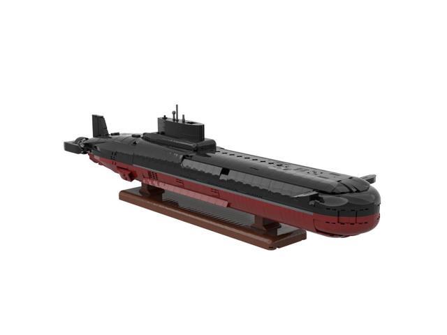 ZITIANYOUBUILD Custom MOC-193085 1/260 Scale Typhoon Class Submarine Building Blocks (2886PCS)