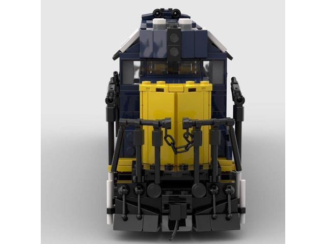 ZITIANYOUBUILD Custom MOC-104697 CSX GP15 Retro Train (1448 Parts) Toys Gift for Christmas