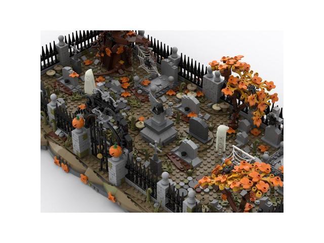 ZITIANYOUBUILD Custom MOC-118177 Medieval Haunted Cemetery (2025 Parts) Toys Gift for Christmas