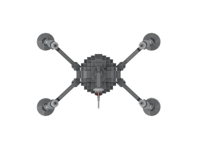 ZITIANYOUBUILD Custom MOC-141395 Sci-fi Homing Spider Shape Model(613PCS) Toys Gift