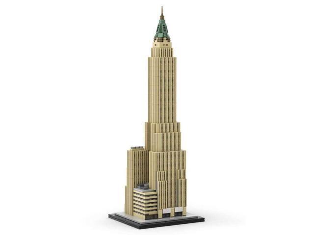 ZITIANYOUBUILD Custom MOC-130597 New York Empire State Building 1/800 Scale Building 923 Parts