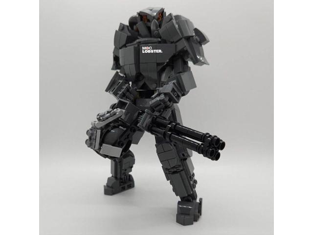 ZITIANYOUBUILD Custom MOC-183481 Fully Articulated X-01 Mecha Warrior Building Blocks 511 Parts