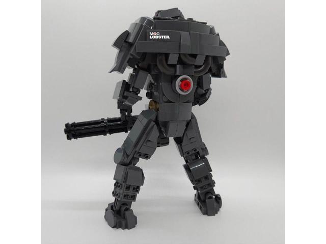 ZITIANYOUBUILD Custom MOC-183481 Fully Articulated X-01 Mecha Warrior Building Blocks 511 Parts