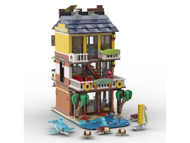 ZITIANYOUBUILD Custom MOC-68006 Tiki Surf Bar 1085 Parts Toys Gift Perfect for christmas