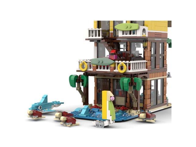 ZITIANYOUBUILD Custom MOC-68006 Tiki Surf Bar 1085 Parts Toys Gift Perfect for christmas