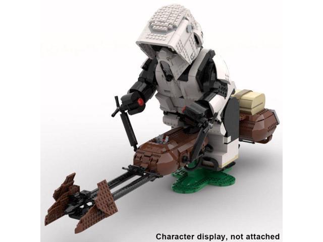ZITIANYOUBUILD Custom MOC-105417 Scout Trooper Speederbike (1283 Parts) Toys Gift for Christmas