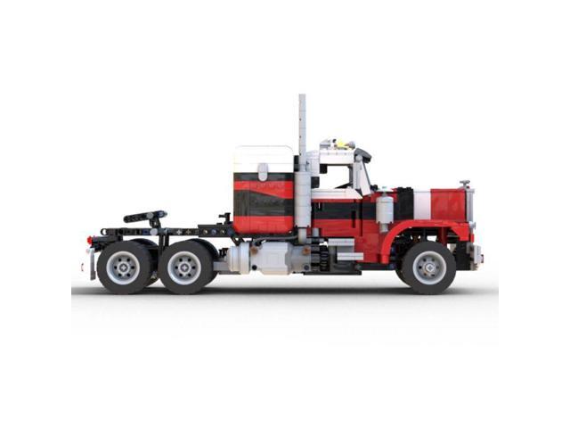 ZITIANYOUBUILD Custom MOC-138325 Tech Semi-trailer Truck Model 1538 Parts (Dynamic Version)