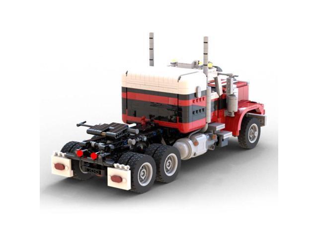 ZITIANYOUBUILD Custom MOC-138325 Tech Semi-trailer Truck Model 1538 Parts (Dynamic Version)