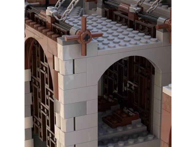 ZITIANYOUBUILD Custom MOC-138840 Falcons Barbican Gatehouse Medieval Castle 1881 Parts