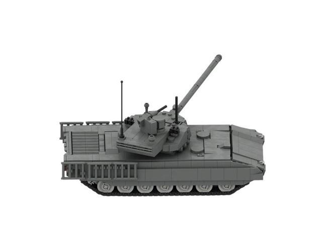 ZITIANYOUBUILD Custom MOC-160223 T-14 Armata-MBT Main Battle Tank- Modern Army Tank 1278 Parts