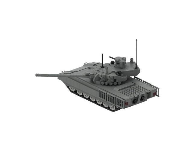 ZITIANYOUBUILD Custom MOC-160223 T-14 Armata-MBT Main Battle Tank- Modern Army Tank 1278 Parts
