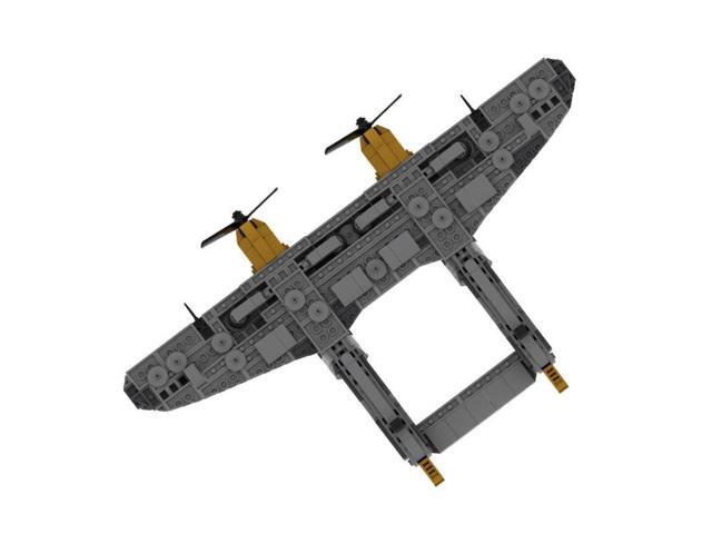 ZITIANYOUBUILD Custom MOC-133724 BF 109 Military Theme Model (631 Parts) Toys Gift