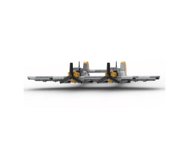 ZITIANYOUBUILD Custom MOC-133724 BF 109 Military Theme Model (631 Parts) Toys Gift