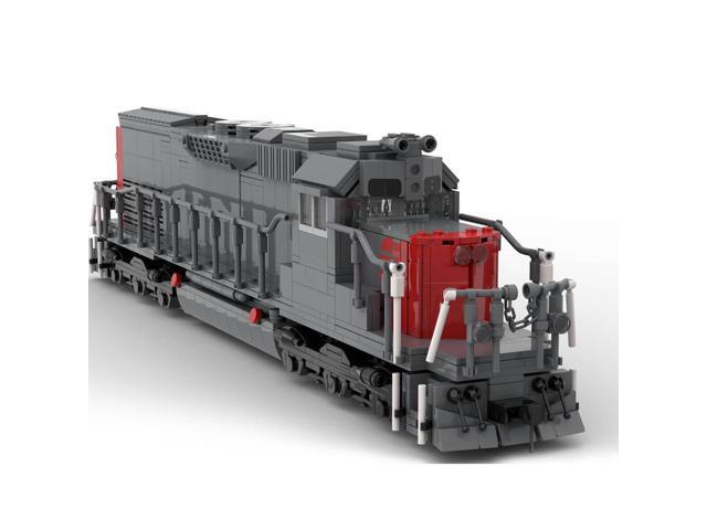ZITIANYOUBUILD Custom MOC-112383 Southern Pacific SD40T-2 (1918 Parts/Dynamic Version)