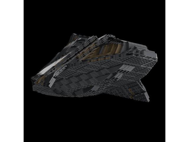 ZITIANYOUBUILD Custom MOC-127310 Goauld TelTak Sci-fi Battleship Model 1353 Parts