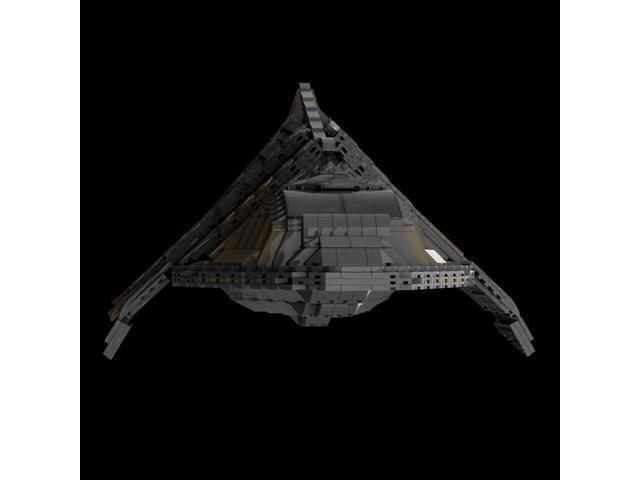 ZITIANYOUBUILD Custom MOC-127310 Goauld TelTak Sci-fi Battleship Model 1353 Parts
