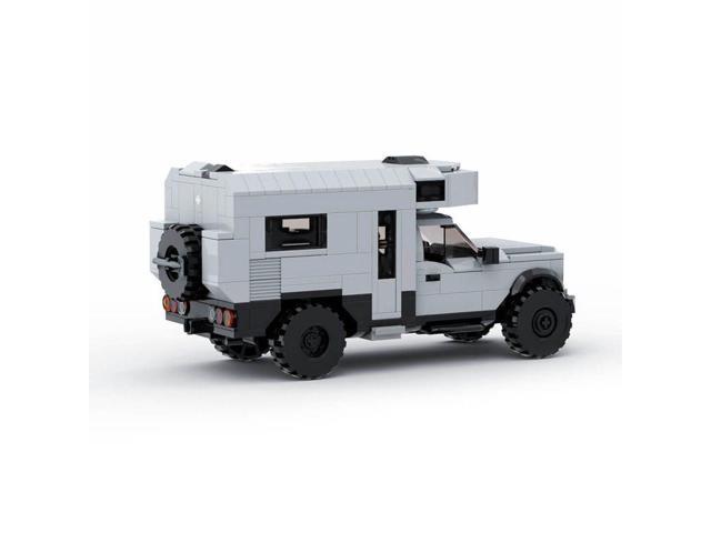 ZITIANYOUBUILD Custom MOC-136462 Caravan Model (606 Parts/Grey) Toys Gift for Christmas
