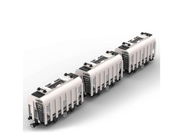 ZITIANYOUBUILD Custom MOC-76974 21 Ton Hopper Car Train Model (Static Version/561 Parts)