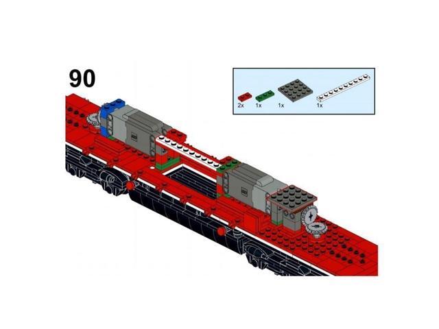ZITIANYOUBUILD Custom MOC-113285 SD40T-2 Train Model (1895 Parts) Toys Gift for Christmas