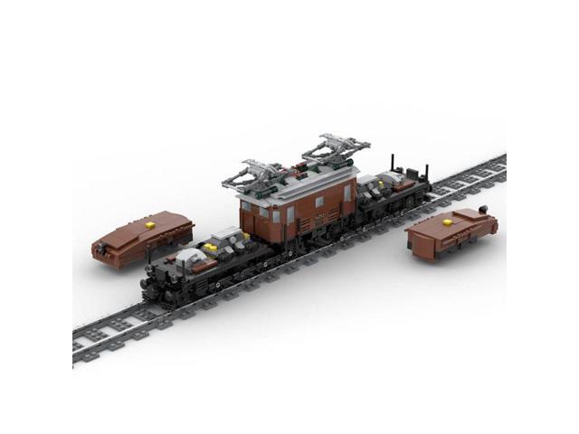 ZITIANYOUBUILD Custom MOC-125085 Swiss Crocodile Train Model (1284 Parts/Brown) Toys Gift