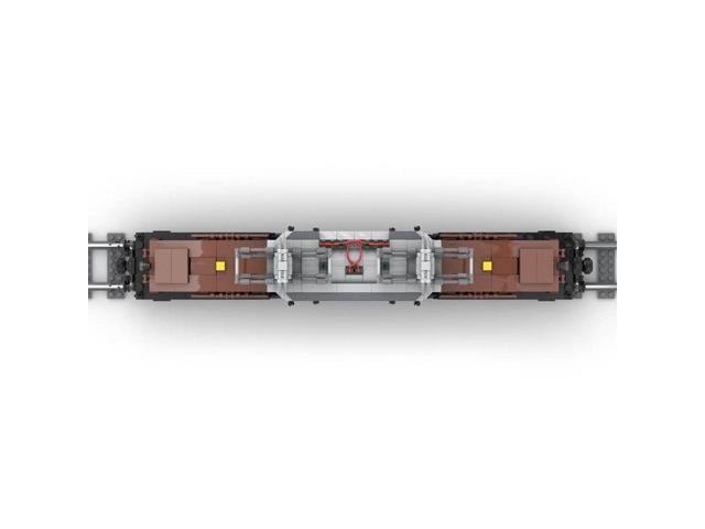 ZITIANYOUBUILD Custom MOC-125085 Swiss Crocodile Train Model (1284 Parts/Brown) Toys Gift