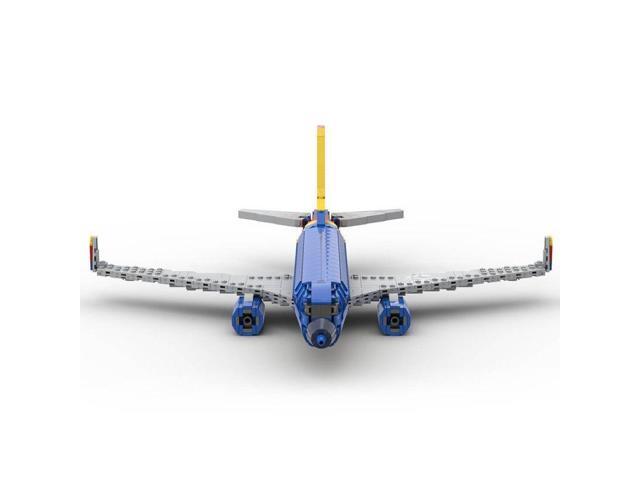 ZITIANYOUBUILD Custom MOC-125916 1/80 737 Southwest Large Jetliner Model 1038 Parts