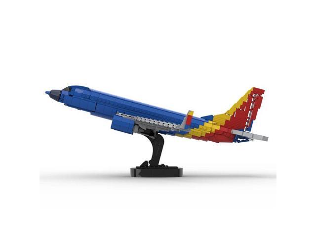 ZITIANYOUBUILD Custom MOC-125916 1/80 737 Southwest Large Jetliner Model 1038 Parts