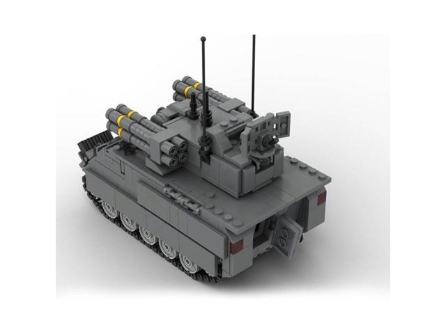 ZITIANYOUBUILD Custom MOC-205059 1/35 Scale M113 A2 ADATS Vehicle Building Set (909 Parts)