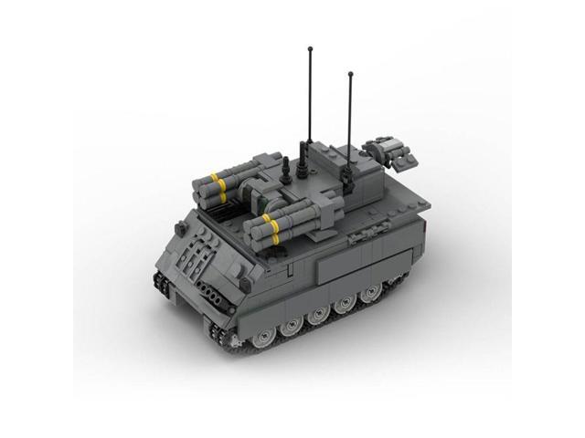 ZITIANYOUBUILD Custom MOC-205059 1/35 Scale M113 A2 ADATS Vehicle Building Set (909 Parts)