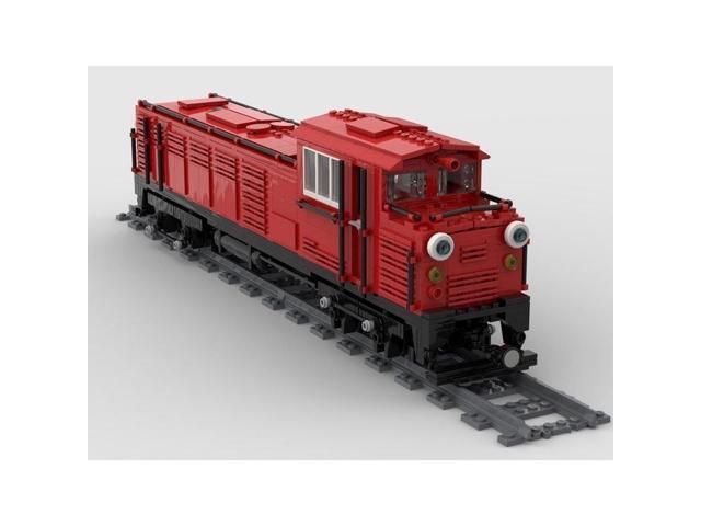 ZITIANYOUBUILD Custom MOC-75548 Japanese DL 43 Locomotive 1354 Parts Toys Gift for Christmas