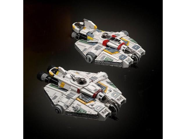 ZITIANYOUBUILD Custom MOC-159490 Sci-fi Ghost Spaceship Model 1765 Parts Toys Gift