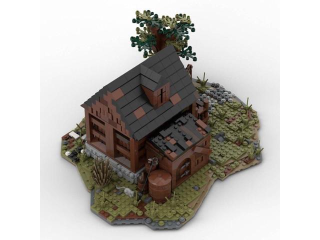 ZITIANYOUBUILD Custom MOC-49723 Medieval Fishermans House Building Blocks (1682 Parts)