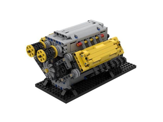 ZITIANYOUBUILD Custom MOC-171736 V8 Crossplane Crankshaft Simulation Building Block (844 Parts)