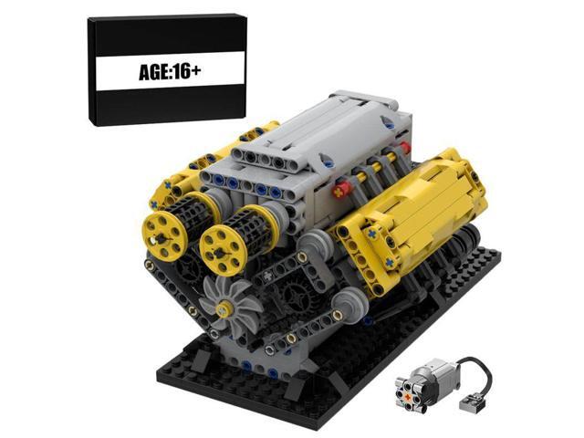 ZITIANYOUBUILD Custom MOC-171736 V8 Crossplane Crankshaft Simulation Building Block (844 Parts)