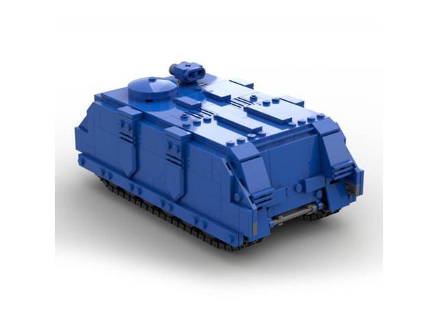 ZITIANYOUBUILD Custom MOC-93680 Military War Rhino Armored Carrier Model (664 Parts)