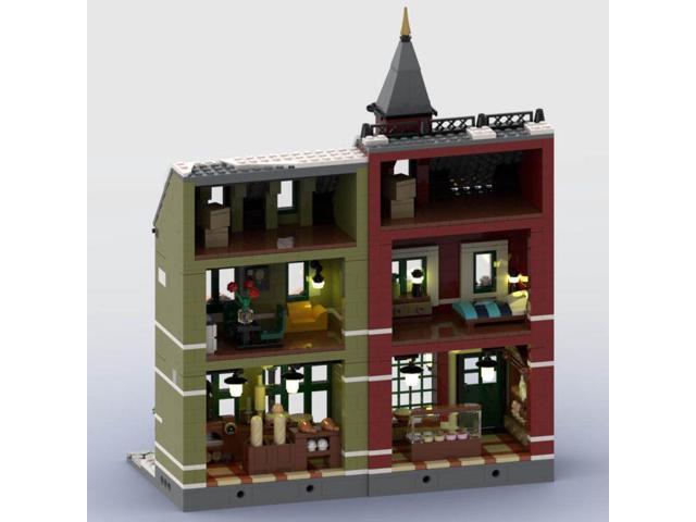 ZITIANYOUBUILD Custom MOC-127667 Christmas Winter Village Bakery Model (1592 Parts)