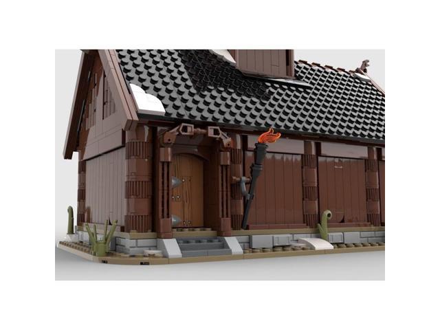 ZITIANYOUBUILD Custom MOC-104429 The Viking God House 1012 Parts Toys Gift for Christmas