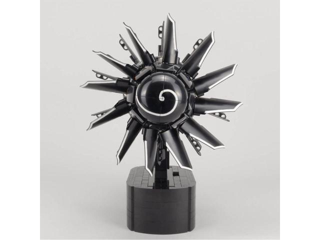 ZITIANYOUBUILD Custom MOC-180038 CFM-RISE Open Rotor Engine Building Blocks 1283 Parts
