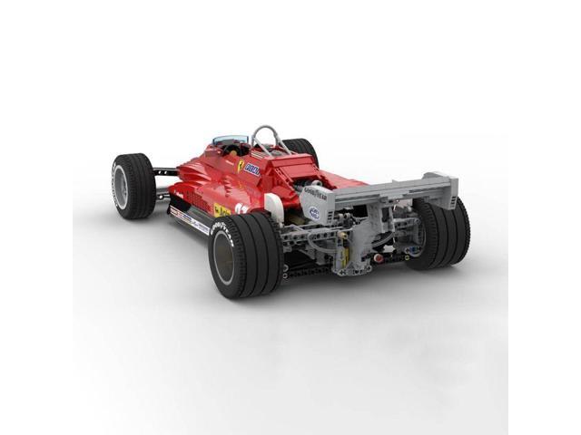 ZITIANYOUBUILD Custom MOC-43749 1/8 Scale 126C2 Racing Car Building Blocks Set (1868 Parts)