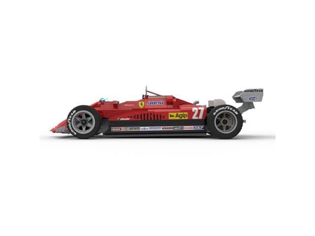 ZITIANYOUBUILD Custom MOC-43749 1/8 Scale 126C2 Racing Car Building Blocks Set (1868 Parts)