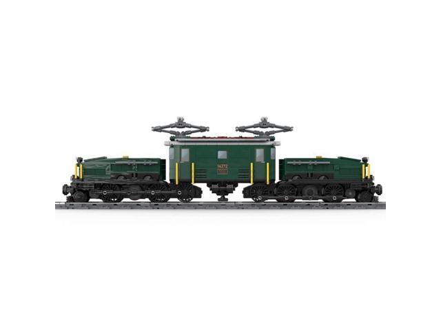 ZITIANYOUBUILD Custom MOC-124952 Swiss Crocodile Train Model (1424 Parts/Green) Toys Gift