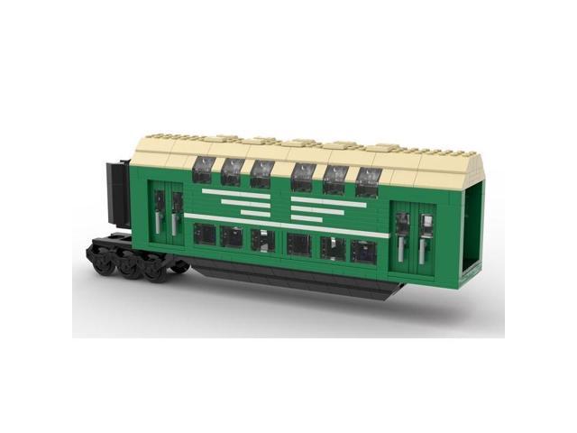 ZITIANYOUBUILD Custom MOC-109799 Middle Unit Train Car Wagon 668 Parts Toys Gift for Christmas