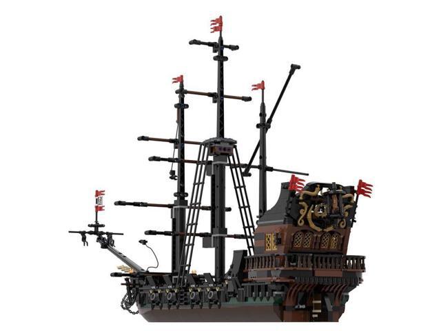 ZITIANYOUBUILD Custom MOC-36789 Medieval Pirate Ship 1411 Parts Toys Gift for Christmas