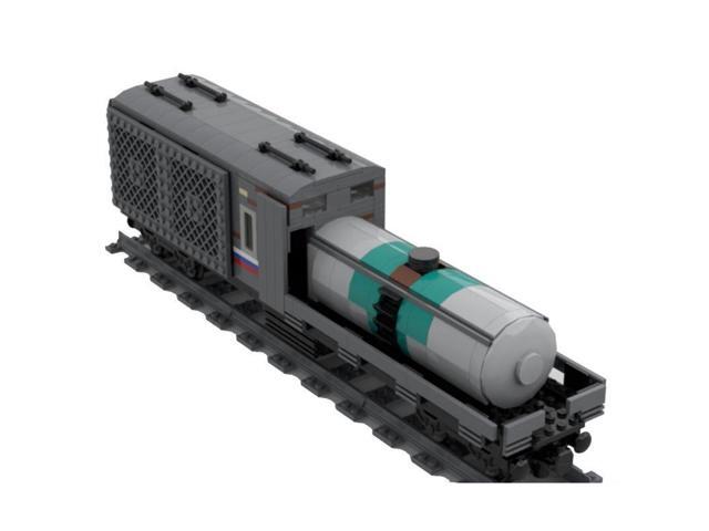 ZITIANYOUBUILD Custom MOC-39893 Train Tank & Freight Carriage 634 Parts Toys Gift for Christmas