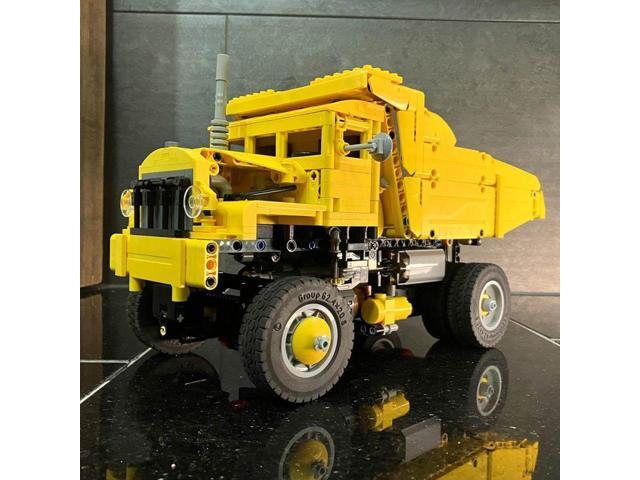 ZITIANYOUBUILD Custom MOC-153584 1/15 RC Tipper Truck Assembly (Dynamic Version/1269 Parts)